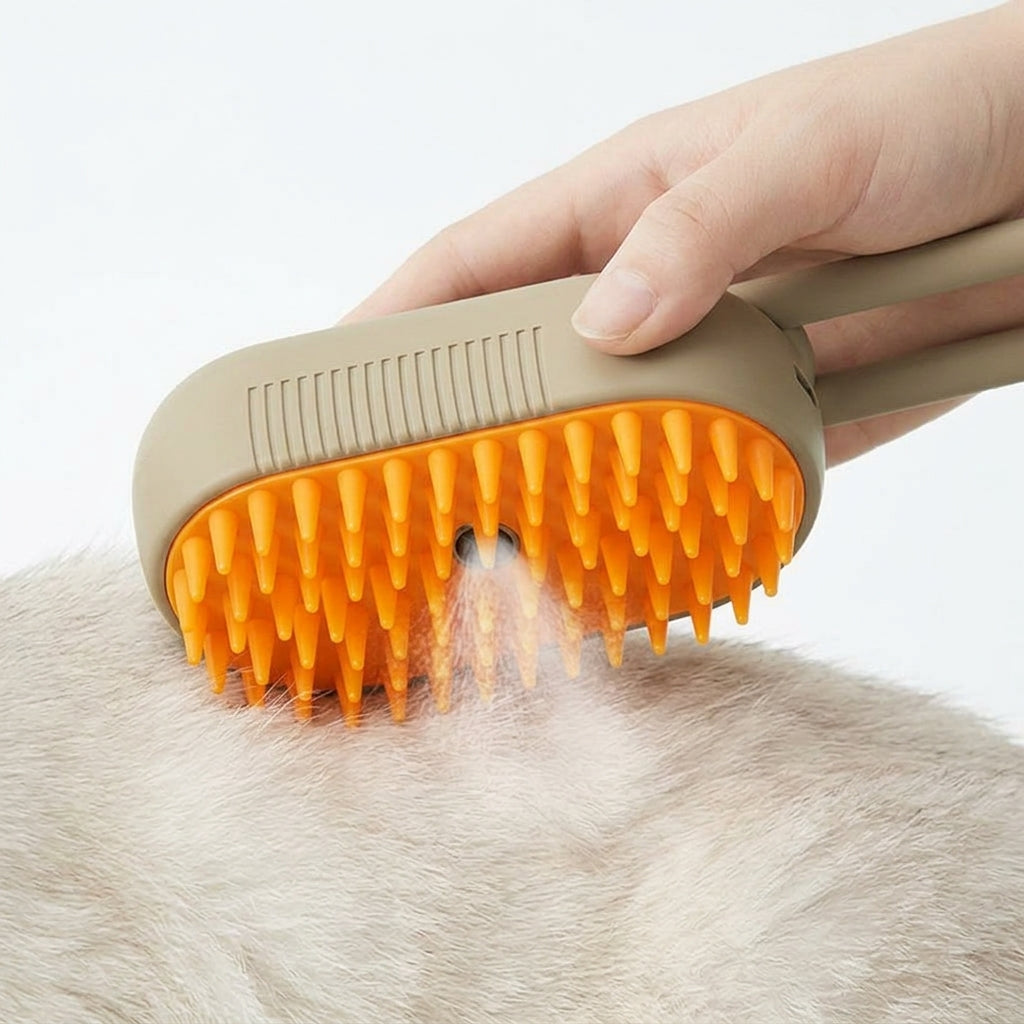 DoggySmile™ 3-in-1 Steamy Pet Brush ✨