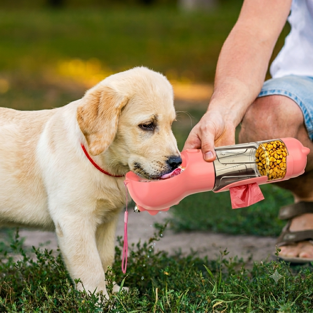 DoggySmile™ 4-in-1 Hydro-Travel Bottle 💧