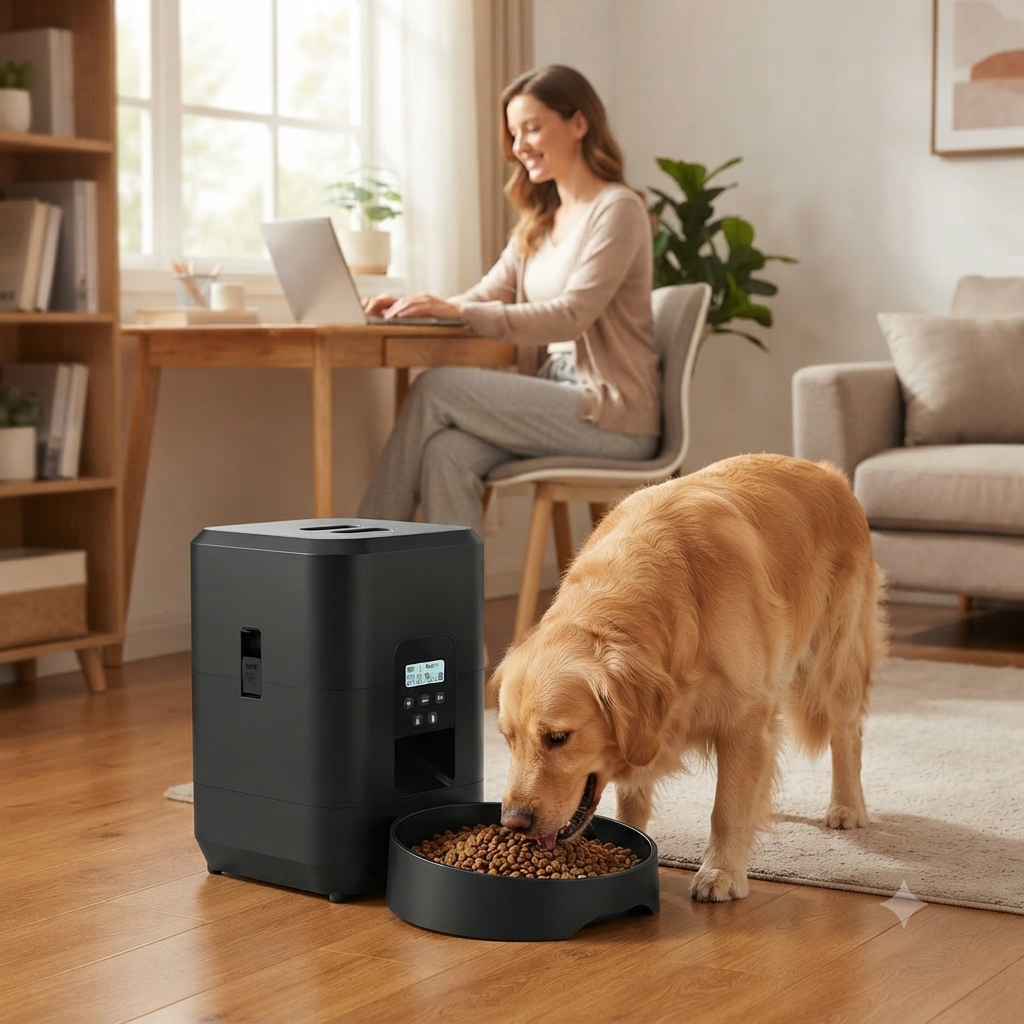 🍽️ DoggySmile™ Smart Auto Pet Feeder