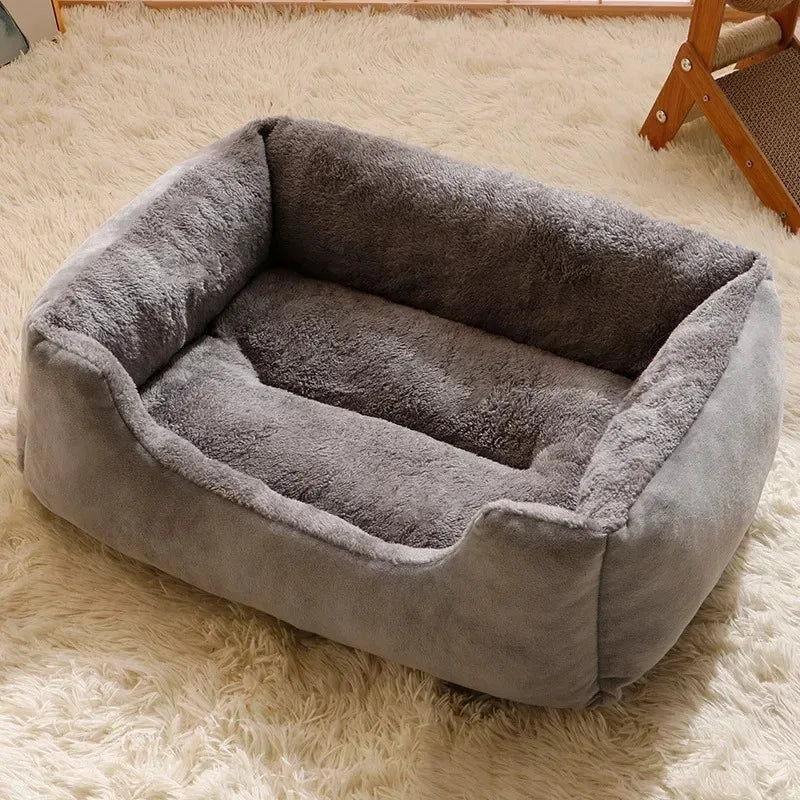 DoggySmile™ Ultra-Comfort Fluffy Cat Bed 🐱