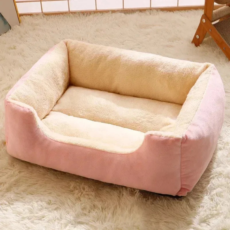 DoggySmile™ Ultra-Comfort Fluffy Cat Bed 🐱