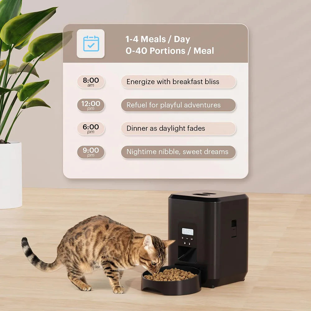 🍽️ DoggySmile™ Smart Auto Pet Feeder
